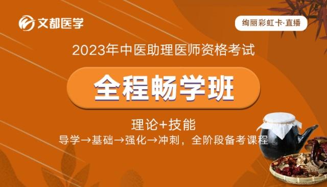 2023中医助理医师全程畅学班